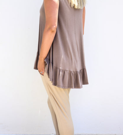 The Maudie Top - Sable