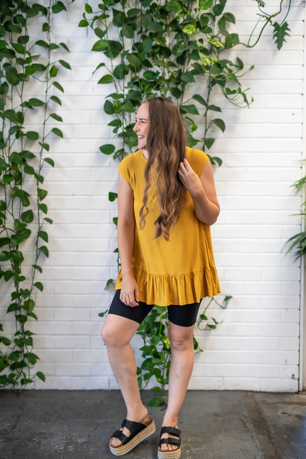 The Maudie Top- Sunflower