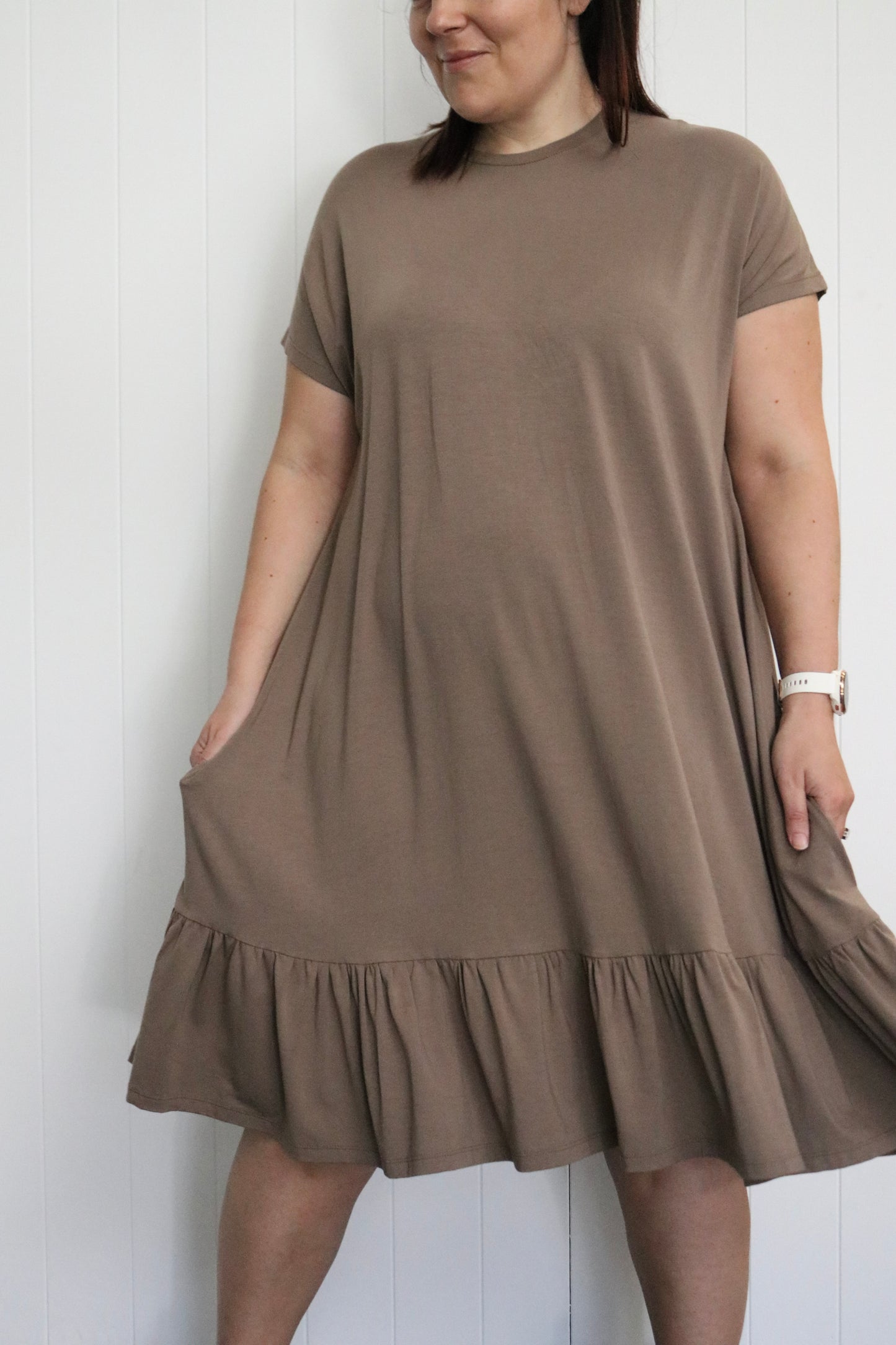 The Maybelle Dress - Sable