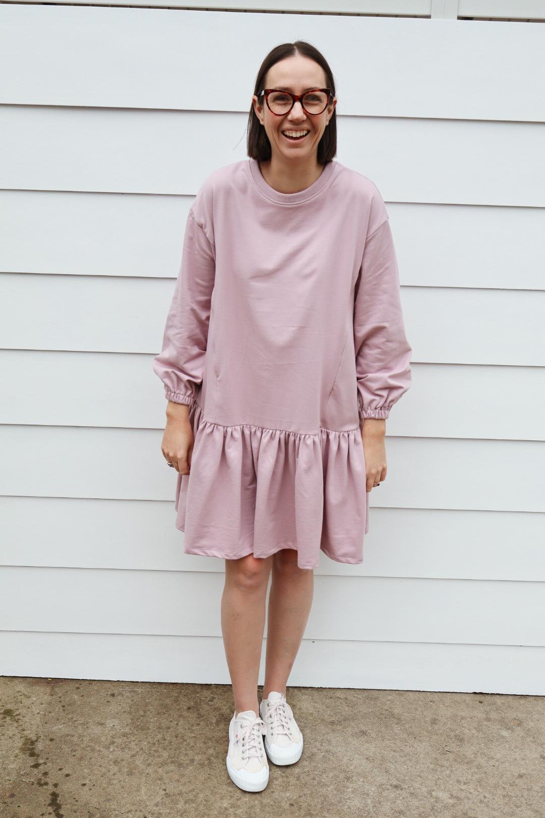 Winifred Dress- Mauve