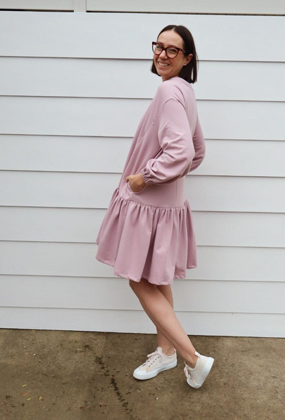 Winifred Dress- Mauve