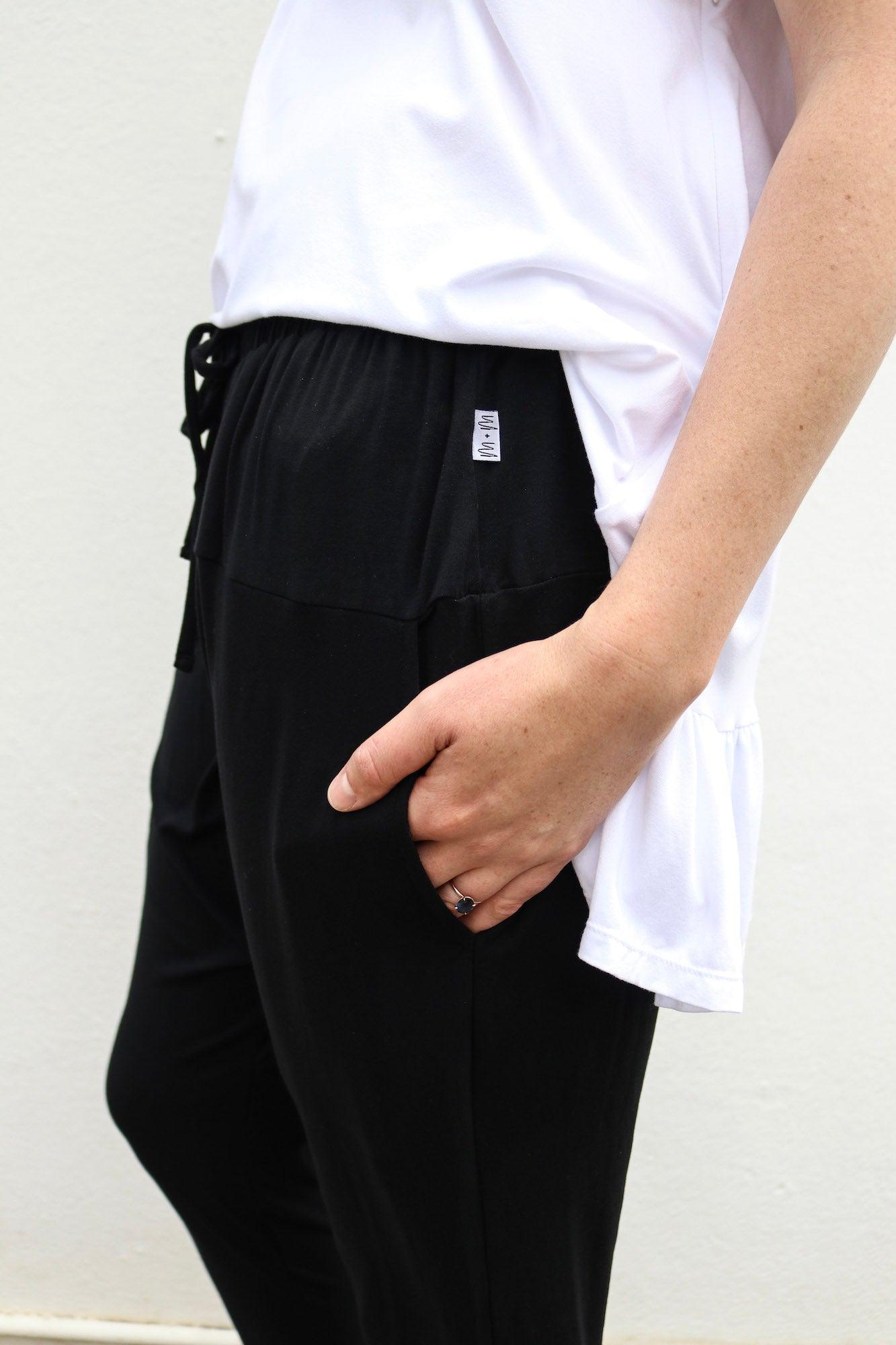 The Fae Pant - Black - Max + Mee