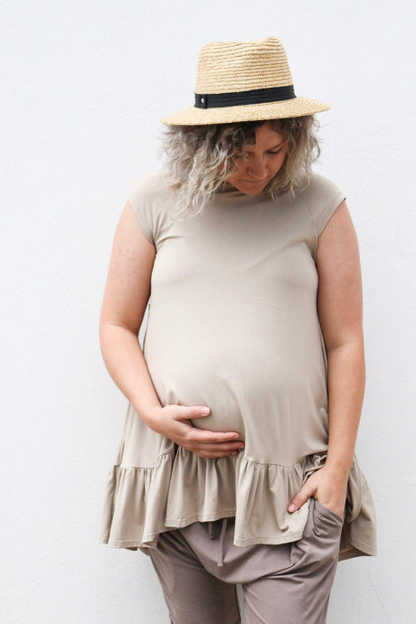 The Maudie Top - Taupe - Max + Mee